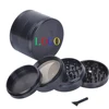 40mm 50mm 55mm 63mm Custom Logo New 4 Layer Alloy Herbal Herb Tobacco Grinder Smoke Grinders Smoking Pipe Herb Weed Grinders