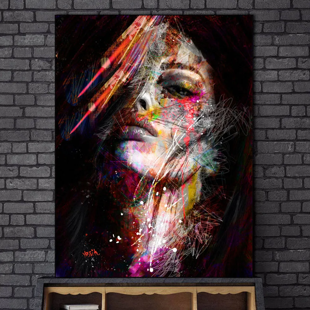 

Abstract Canvas Art Wall Prints Landscaping Posters Portrait Sketch Poster Design Oil Decor Painting