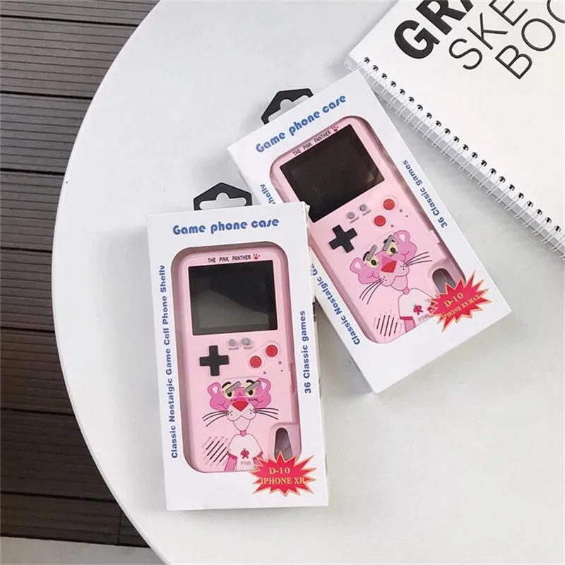 

Camoro gameboy phone case mobile cover 36 in 1 Game mobile back phone cover Case with games