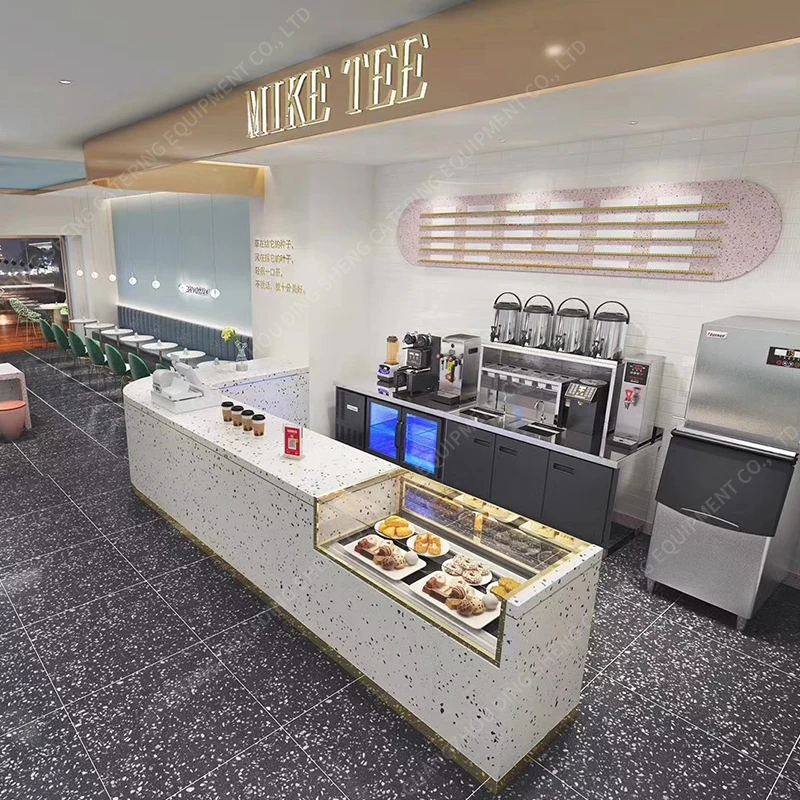 Milk Tea Shop Design/milk Tea Shop Counter/professional Milk Tea