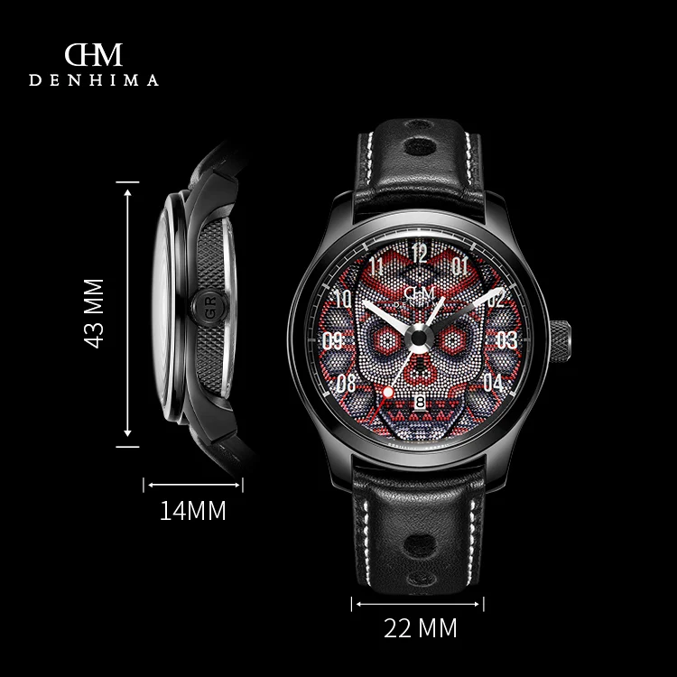 

Relgios Ao De Mano Chain Automatic Movement For Boys Watch