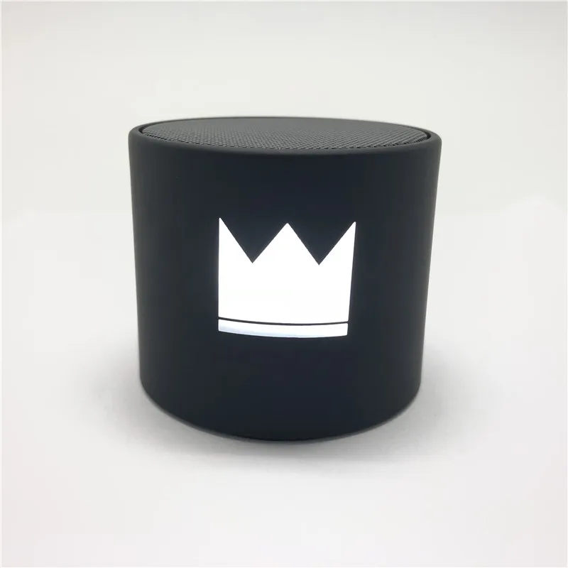 

Luminous BT wireless speaker 3W LED light up logo
