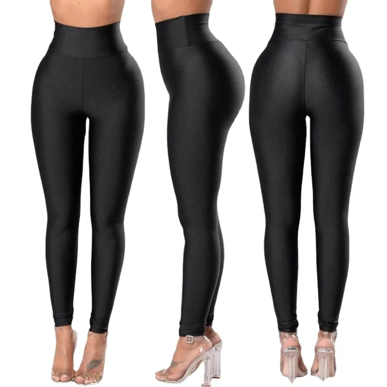 

2020 Year Fashion New Style Black High Waisted Tight Seamless Yoga Leggings For Women