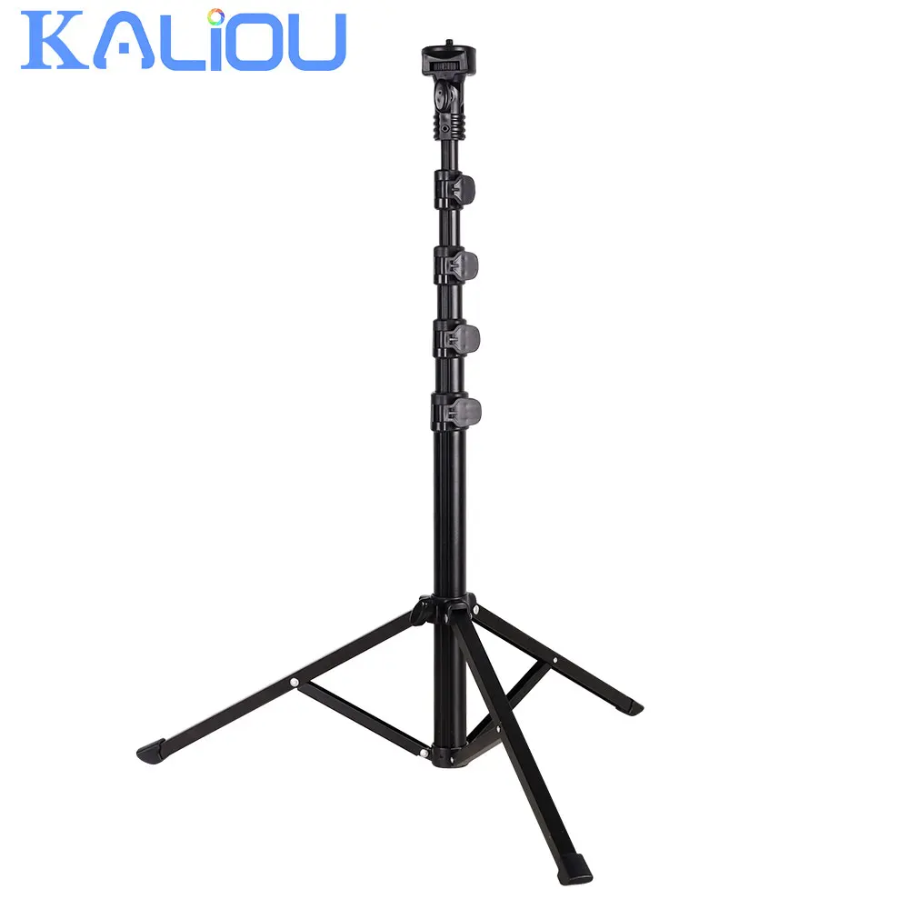 

Kaliou A056 1.6m Lightweight Ball Head Adjustable Professional Light Stand Ring Light Live Stream Selfie Stick Tripod