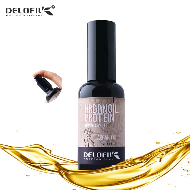 

DELOFIL Top Brand OEM Service Pure 100% Natural Argan Oil For Damaged Hair