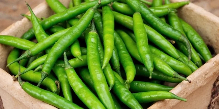 Delicious dishes made from preserved green chilies