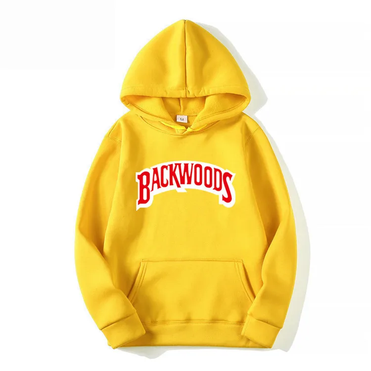 

The Screw Thread Cuff Streetwear Backwoods Hoodie Sweatshirt Men Fashion Autumn Winter Hip Hop Hoodie Pullover Hoody, Customized color