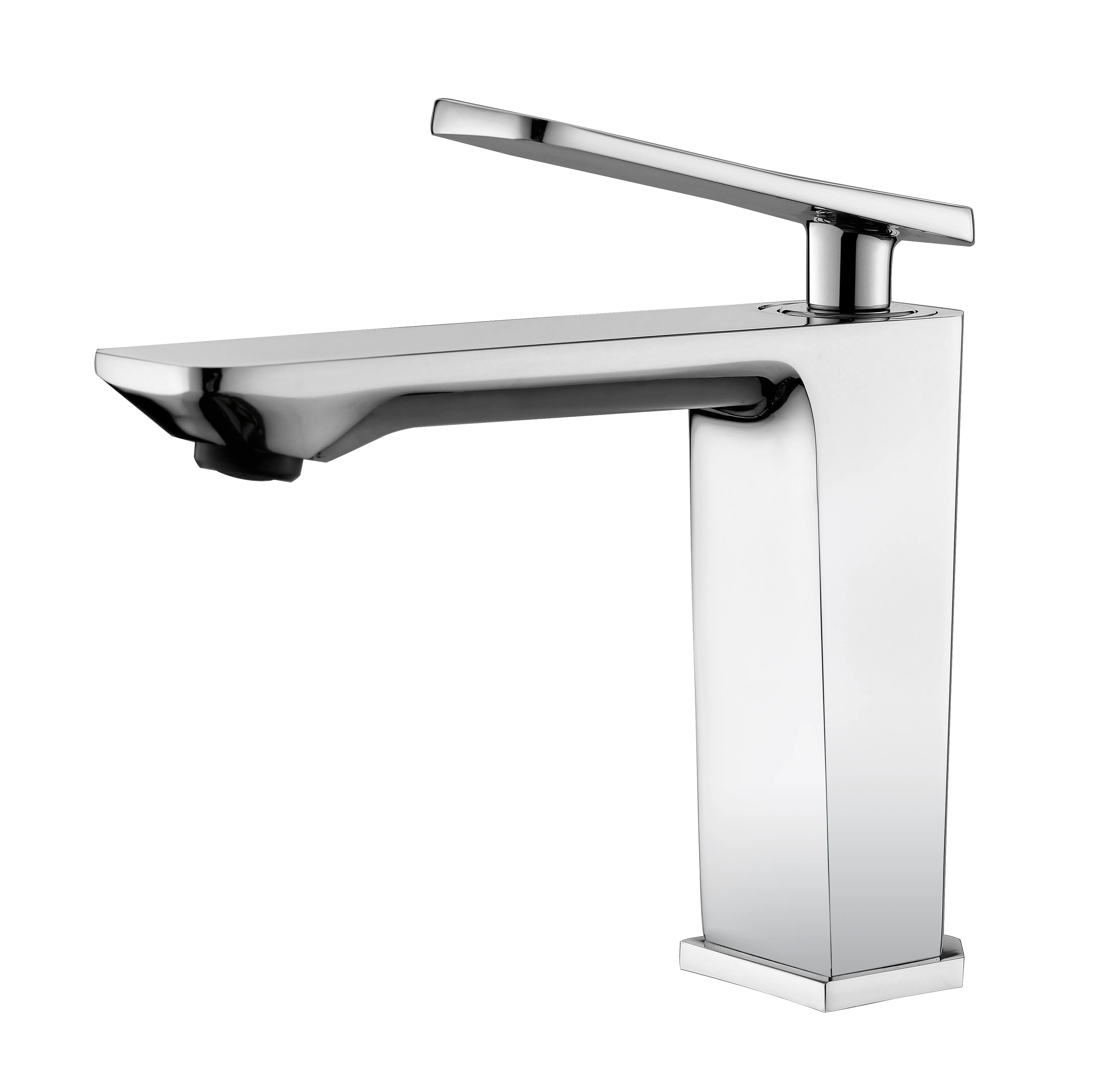 

Water modern Saving Single Square Bar Handle Hot and Cold Sanitary Taps Water Mixer Basin Faucet