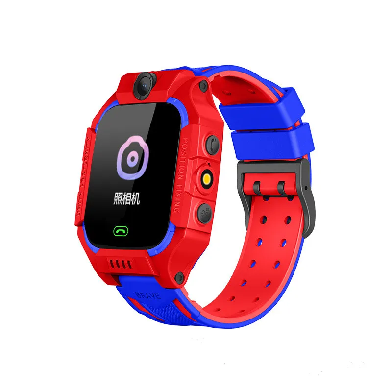 

Amazon Hot Sale Sixth Generation Q19 Z6 Smartwatch 2g Child Anti-lost Sos Call Gsm Lbs Location Kids Smart Watch Q19, Blue,red,purple