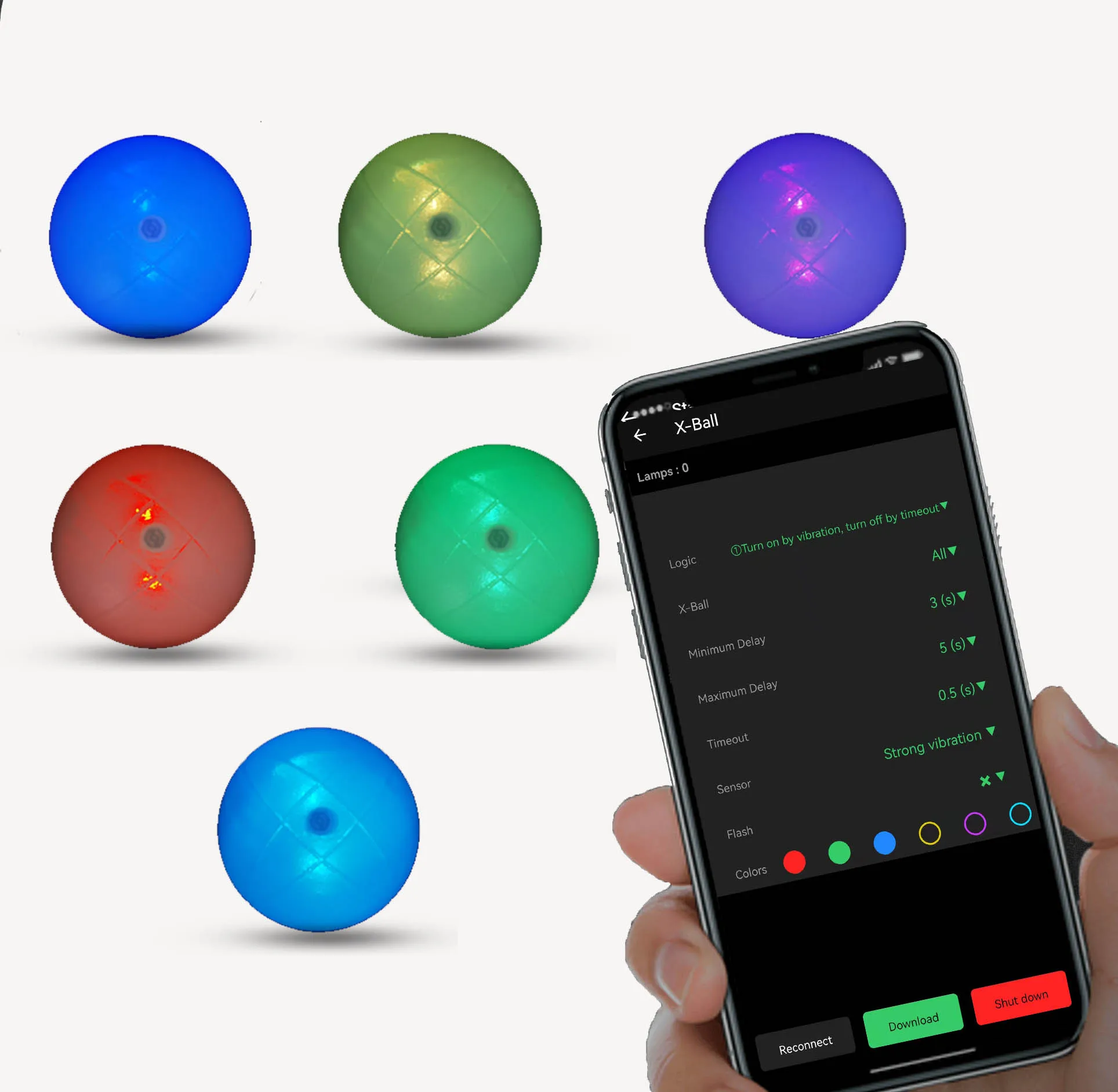 

Convenient Professional Premium Hand Exercise Sports Fitness Agility Training Boxing Reaction Ball, Transparent white