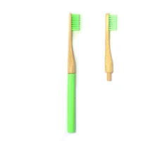 

High Quality ODM Replaceable Head Changeable Head Bamboo Toothbrush