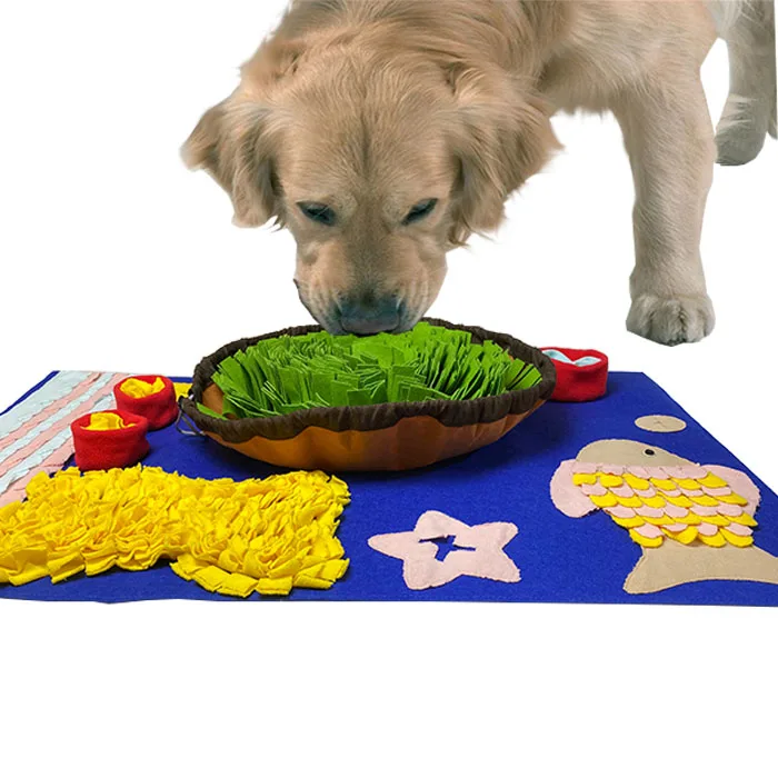 

Durable New Interactive Dog feeding Training Snuffle Mat Pet Feeding Mat For Dog, Picture