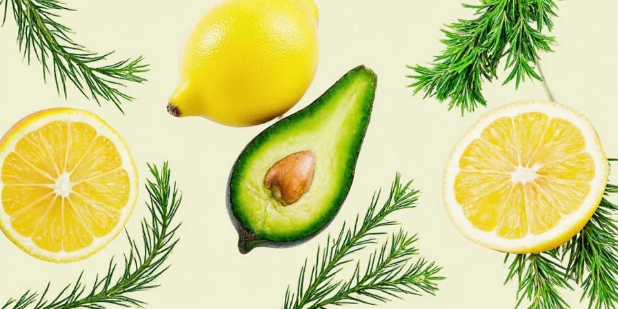 Za'atar spice blend with lemon and dill