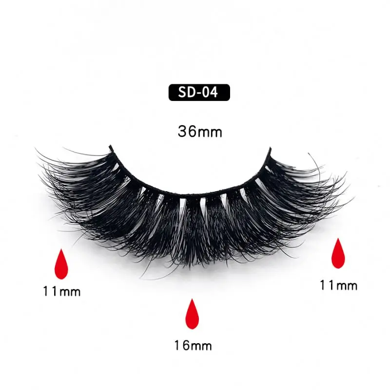 

Stainless steel new fashion mink eyeslashes with order logo, Natural black
