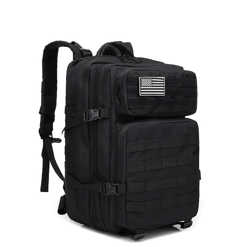 

2021 costom tactical shoulder bag 45l hike backpack mochilas waterproof military backpack
