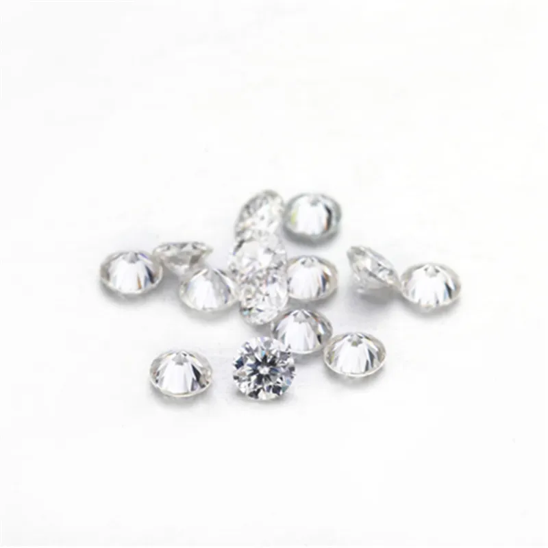 

Starsgem Super White Loose Melee Diamond 1mm 1.2mm 1.8mm 2.0mm Small Size Synthetic Moissanite For Jewelry