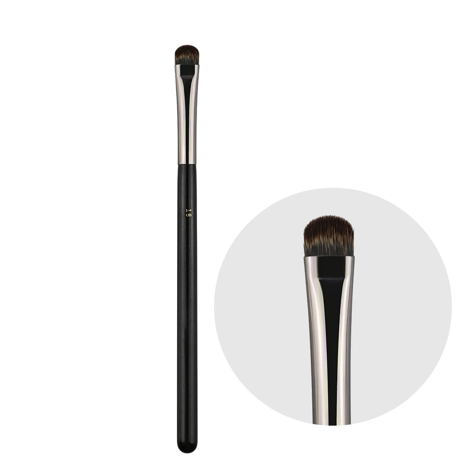 

BEILI black/sliver makeup eye shadow blender single best makeup brushes 2018makeup brushes cosmetic amazon hot sell makeup brush