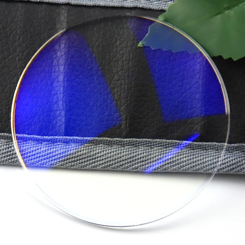 

High Quality MR-8 1.61 Optical Lenses Blue Blocking Lenses Anti Blue Light Lens With Blue Coating