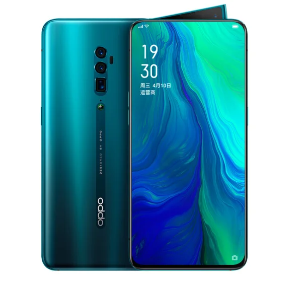 New Oppo Reno 10x zoom Mobile Phone 48.0MP Slide Camera NFC Fingerprint Snapdragon 855 6.6" IPS 6/8G RAM 256G ROM Phone