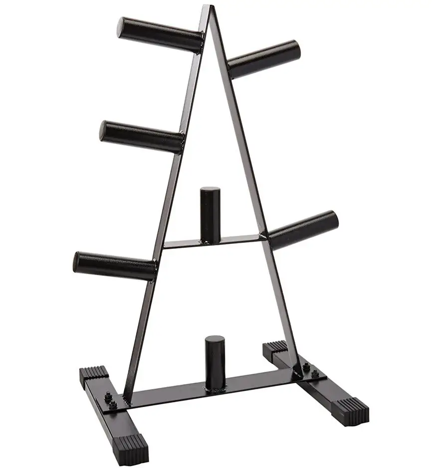 

Barbell plate Rack PLATE TREE, Black+colorful