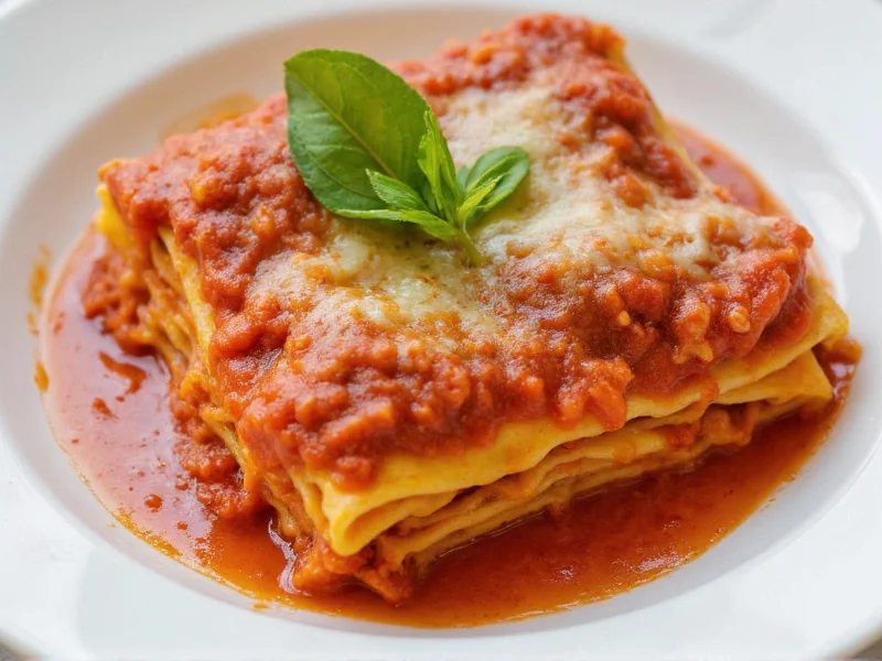 homemade lasagna sauce