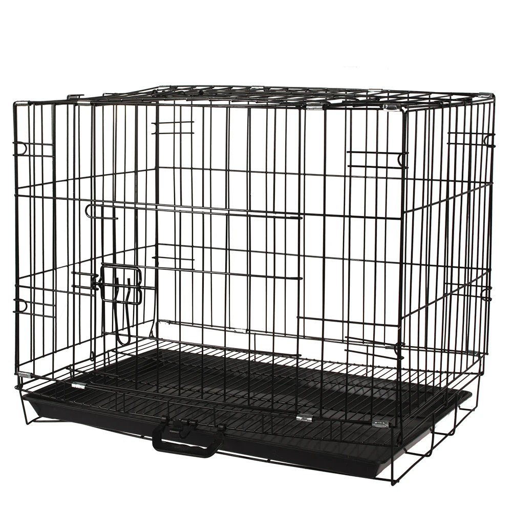 

Economic Cheap Price Big Stainless Folding Steel Dog Cage For Sale