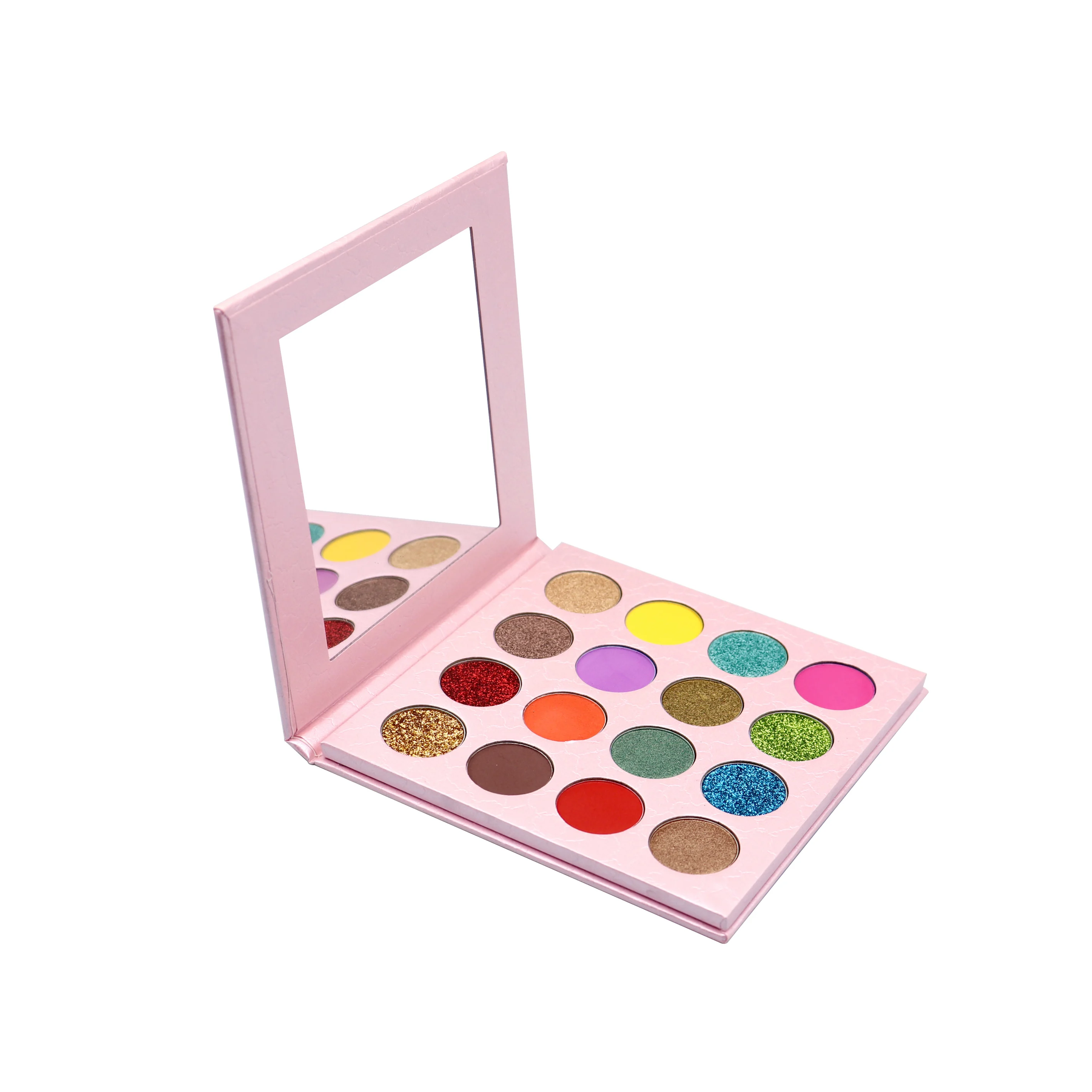 

Original factory creamy eyeshadow palette private label cream eye shadow base with built-in mirror