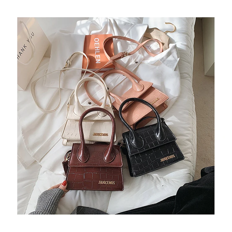 

Alligator print tote hand bags Designer 2021 Luxury brand Fashion american shoulder bag Solid color letter ladies handbag purse, Customizable