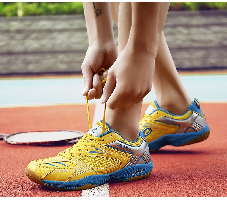 
Hombre 2020 Women Casual Sports Sneakers High Stress Leather MD Outsole Badminton Tenis Shoes Men 