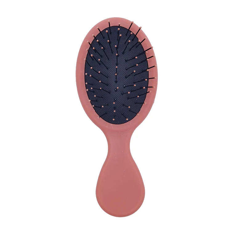 

Factory low MOQ Professional Custom Logo Original mini Paddle Detangler Hair Brush, Any color