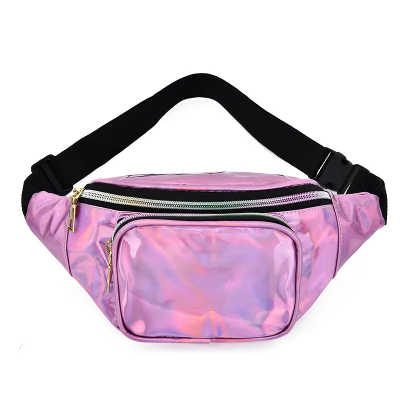 

Mini Women Laser Holographic Crossbody Bag Messenger Shoulder Bag PU Jelly Small Tote Messenger Candy Colors Bags, 7 colors