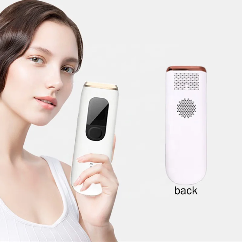 

2021 Home Handheld Ice Cool IPL 3 in 1 Permanent Laser Hair Removal, Laser Beauty Machine for Face Nose Eyebrow Armpit Virgina, White