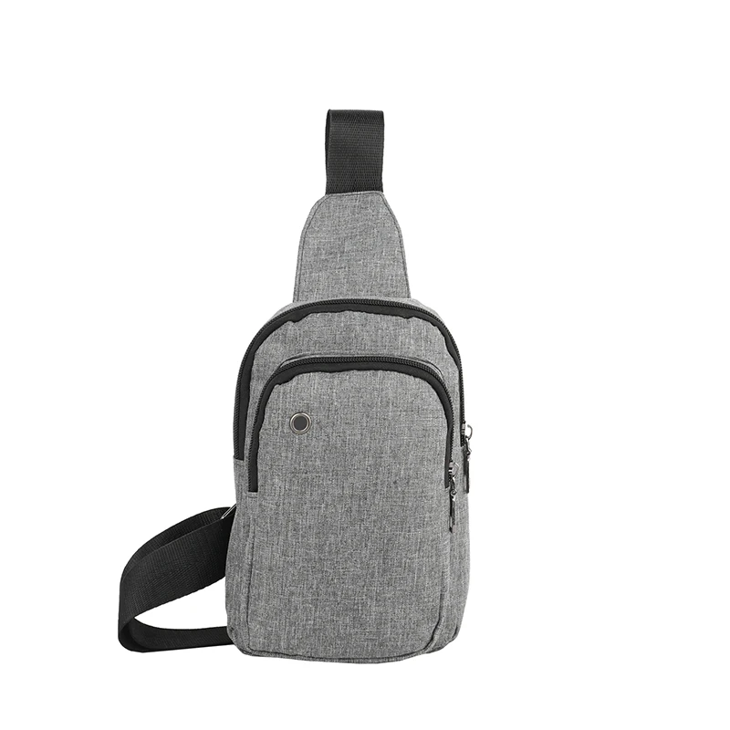

Fashion Wholesale Anti Theft Custom Logo Chest Bags Outdoor Sports Shoulder Waterproof Crossbody Men Polyester Sling Bag