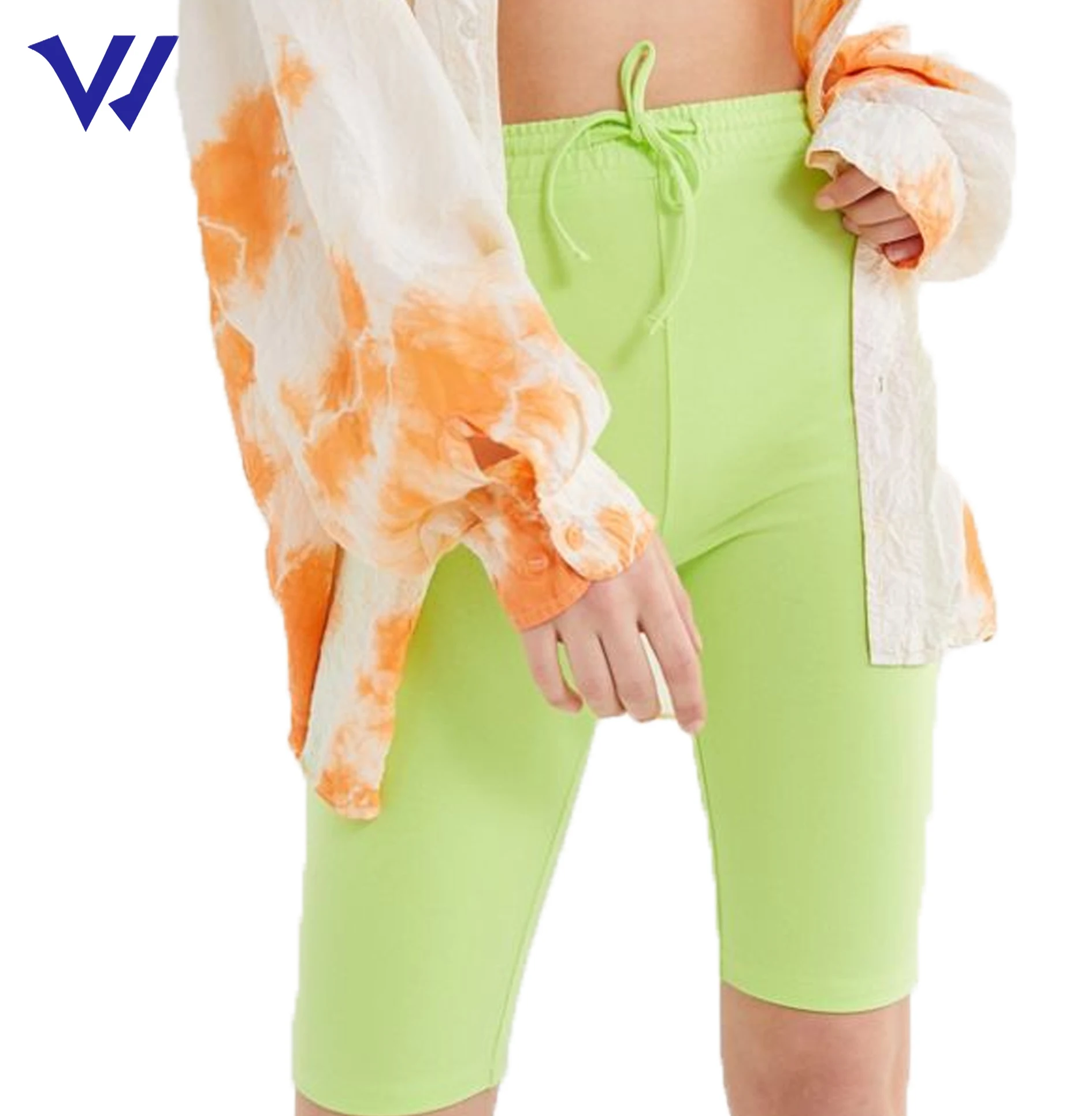 
2020 gym yoga shorts neon bike shorts women 