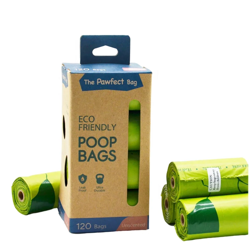 

Hot Sale Earth-Friendly Pet Poop Plastic Bags Dog Waste Bags Cat Disposal Doggy Garbage Bags