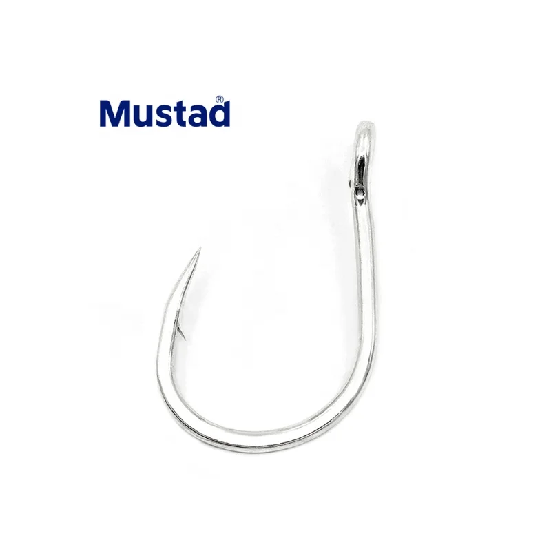 

Mustad 10881 Jigging Hooks High Carbon Steel Deep Ocean Fishing fish hook, As picture