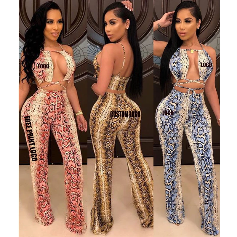 

Free shipping wholesale Casual Snake Skin Print Slim Bodycon Big Size Clothes for fat women Two Piece Casual Clothes Set