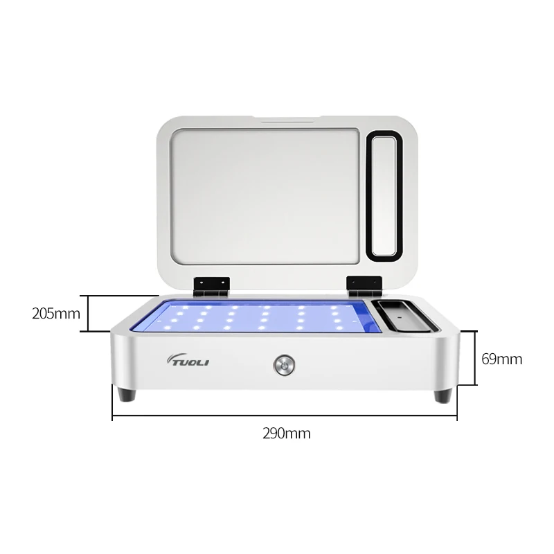 

TL-UV6 UV Film Curing Machine UV Curved Screenamination Screen Machine Laminate For Cell Phone Glass Uv Protection