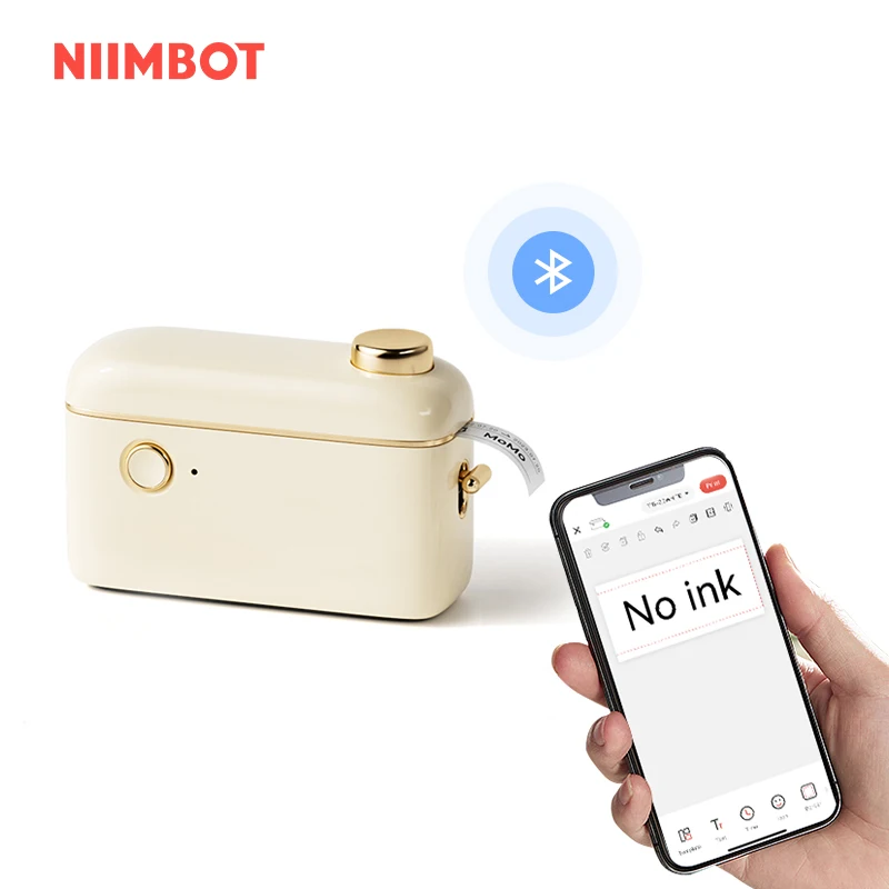 

NIIMBOT NEW 15mm Label Printer Sticker 203dpi Thermal Barcode Printer For Label Printing