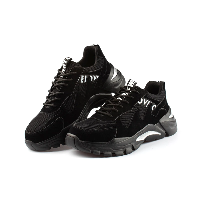 

Brand new flying weave safety shoes lightweight men work shoes construction hiking safety shoes, Brown,black,grey
