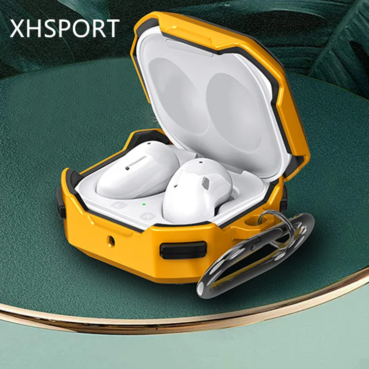 

High quality tpu pc shockproof wireless earbuds case cover for samsung galaxy buds live