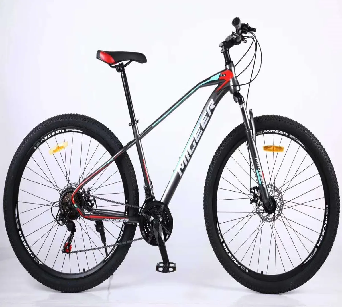 

26 29 Inch High Frame Mountain Bike Steel Aluminum Men OEM Street Steel with Suspension Lock Full Shockingproof Frame 21 Speed