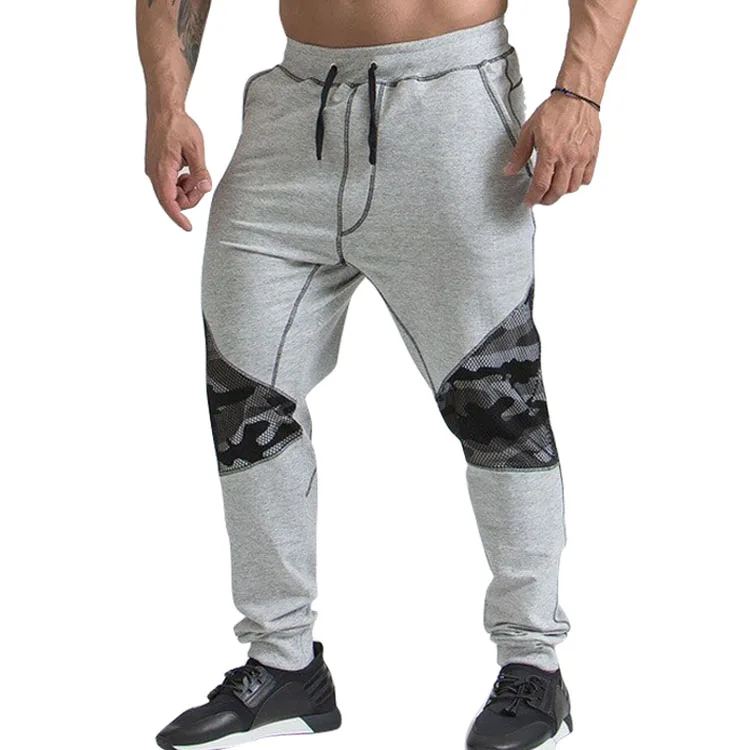 

Men Fitness Casual Full Length Pants Sweat Workout Training Pants
