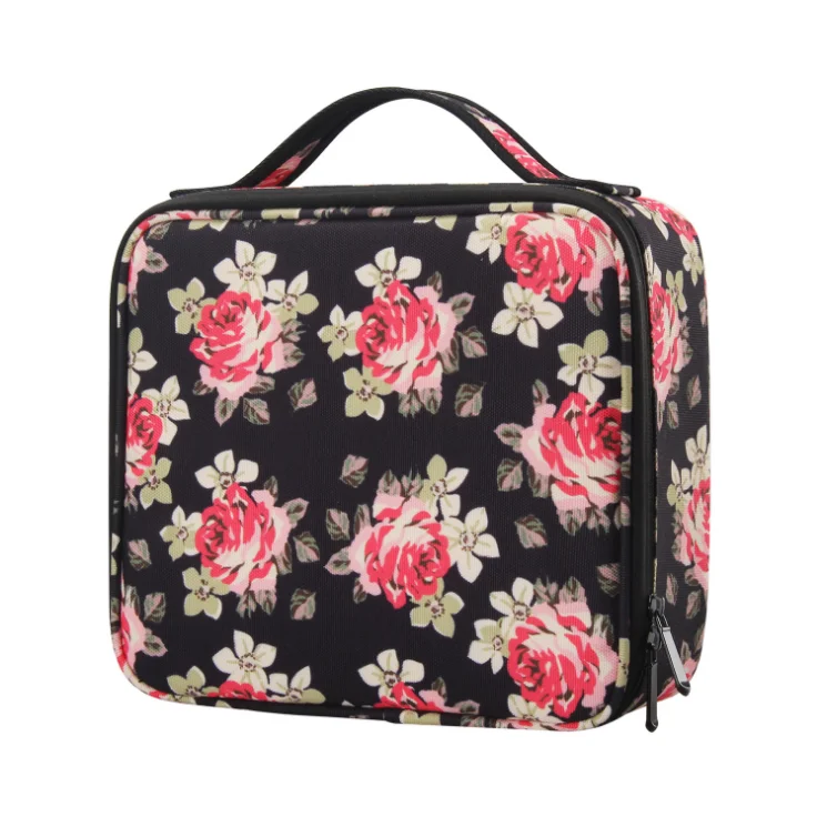 

waterproof fashion travel women make Double Zipper Cosmetic Bag Custom Zipper Cosmetic 2022 Trend Trending Makeup Bags, Choose