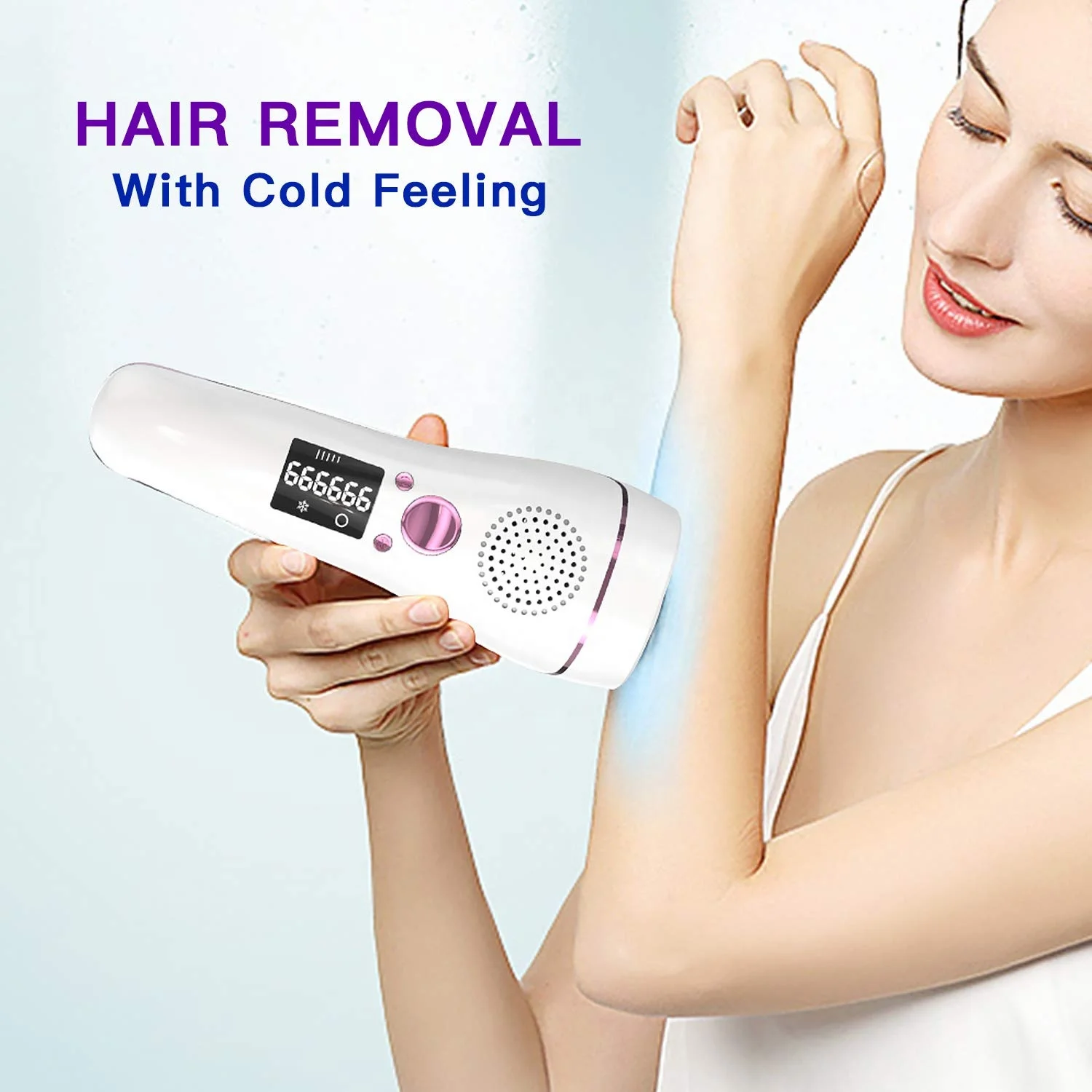 Fast Portable Hair Removal Rechargeable Home Use Pore Remover