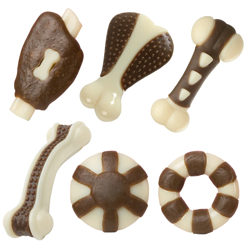 

Serrated Molar stick toy Durable training bone pet toys pet molar bite toy, Picture shows