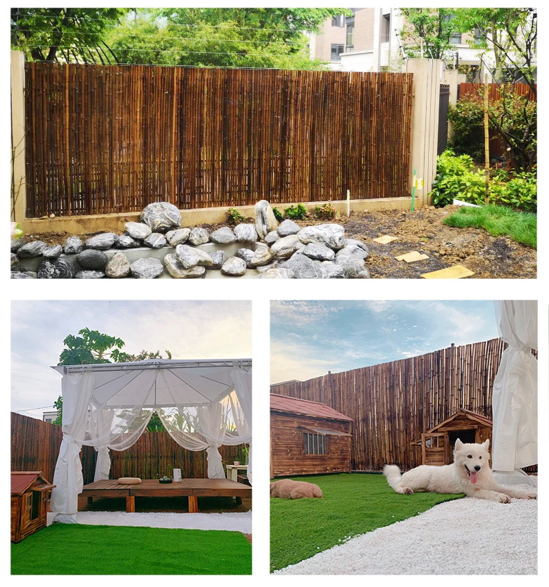 天然材料卷竹栅栏 - buy 便宜的栅栏,花园围栏,用于围栏的竹子