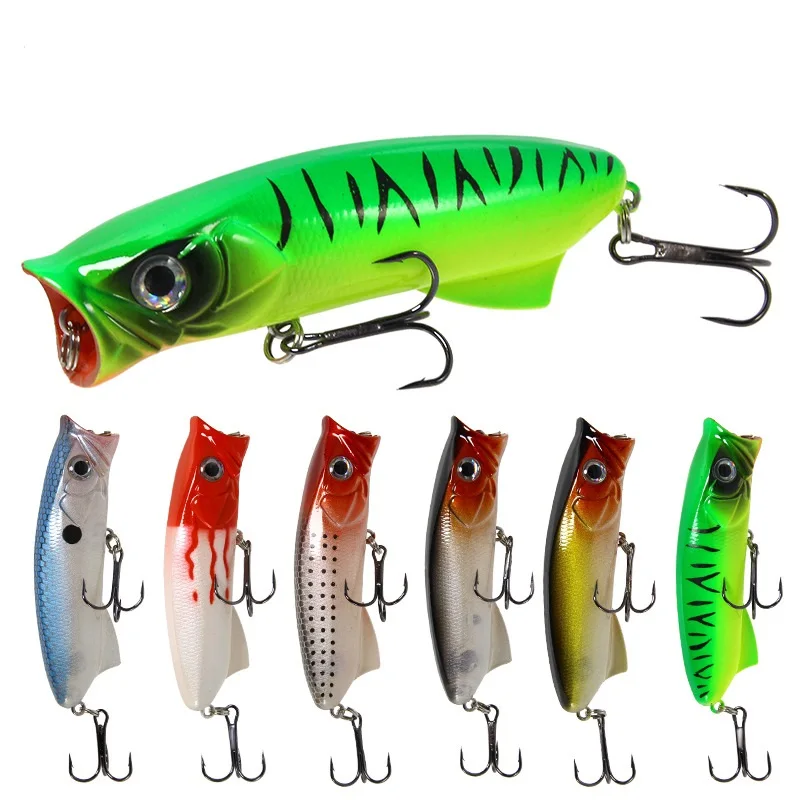 

hunthoue custom  hard plastic floating OEM minnow fishing bait, 6 colors