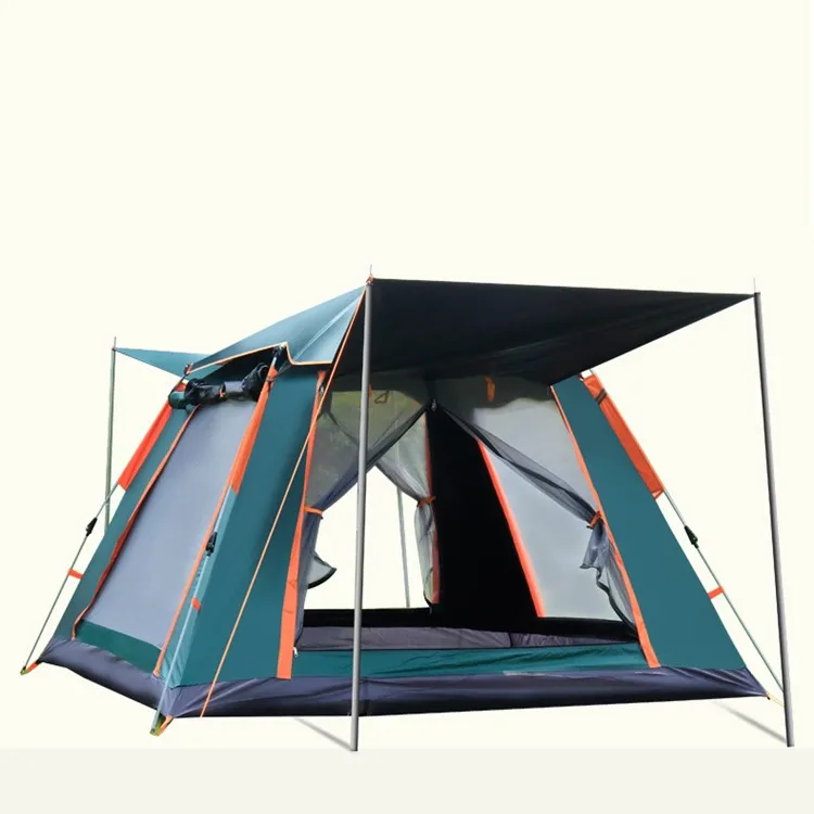 

Fully Automatic Quick Opening Camping Outdoor Waterproof Tent 2-3 Person Family Tent foldable pop up luxury large fishing tents