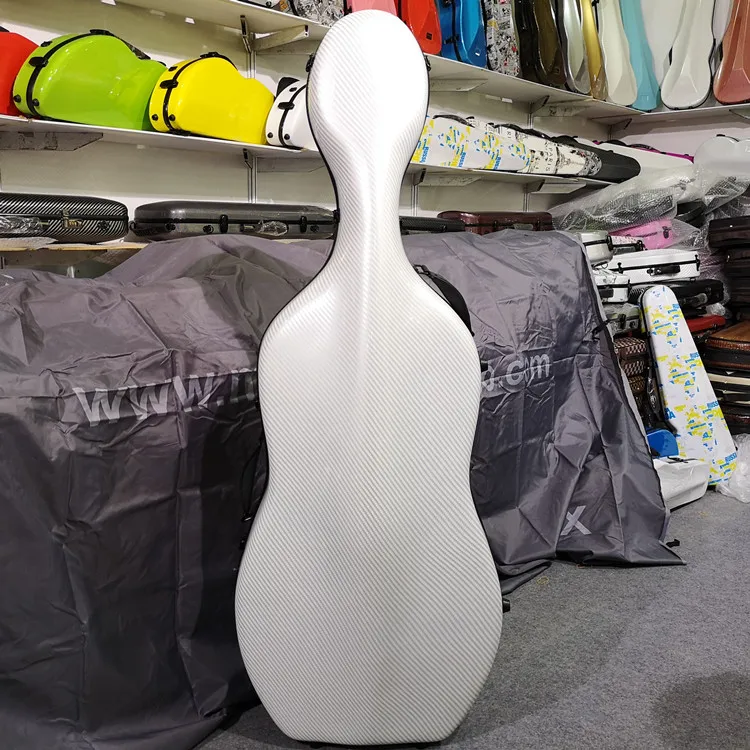 Lightweight cello case 4/4  carbon fiber hard case cello good pressure resistance and security case CC-01